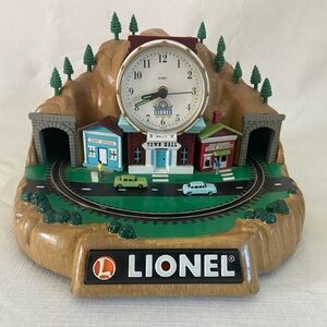 Lionel 100th Anniversary Limited Edition Train Station Animated Alarm Clock